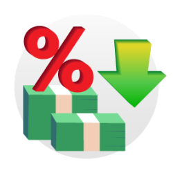 ดอกเบี้ยต่ำกว่าสินเชื่อไม่มีหลักประกัน